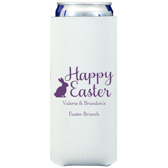 Script Happy Easter Bunny Collapsible Slim Huggers